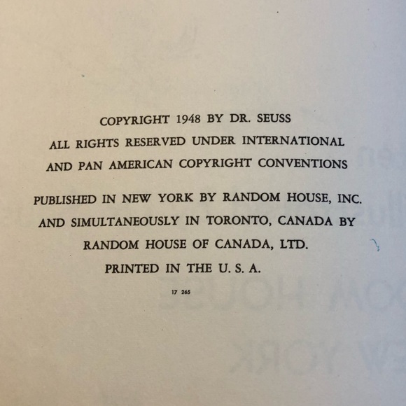 Vintage 1948 Thidwick the Big-Hearted Moose by Dr.Seuss hardcover book - Picture 6 of 9